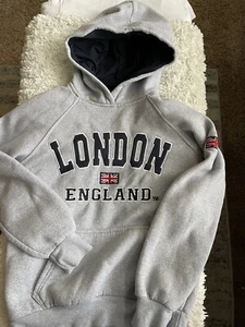 G Crown kids sz. S “ London” gray hoodie. Great quality - Picture 1 of 8