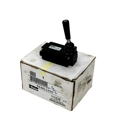 Parker 524811000 Manual Air Control 3-Way, 150PSI Max - Image 1 of 4
