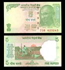India 5 Rupees 2009 P94Ab UNC 