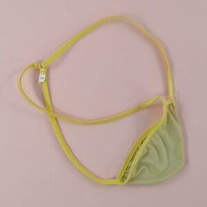 K225 G2252 Mens Sexy String Thong Pouch Ring back Soft Smooth Silky