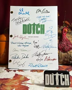 Dutch Script Cast-Signed - Autograph Reprints- 128 Pages- Dutch 1991- Ed O'Neill - Picture 1 of 9