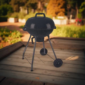 BBQ Collection Barbecue mit Deckel BBQ Holzkohle mit Ascheauffangbe - Bild 1 von 1