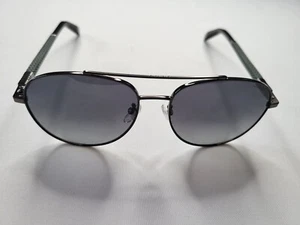 CHOPARD SCHF22 568Z GUNMETAL AVIATOR w POLARIZED LENS SUNGLASSES MADE IN ITALY - Picture 1 of 13