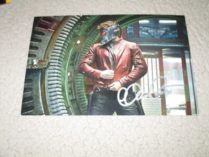 CHRIS PRATT Signed 4x6 Photo GUARDIANS OF THE GALAXY STAR LORD AUTOGRAPH - Picture 1 of 1