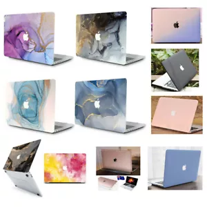 Marbled Matt Hard Shell Case Cover for 2008-2022 Macbook Pro 13" 14" 16" #U1125 - Picture 1 of 21