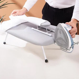 Foldable Mini Ironing Board Portable w/Removable Washable Cover - Picture 1 of 18
