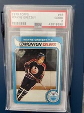 1979 Topps #18 Wayne Gretzky Rookie Card- PSA 2