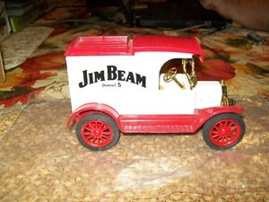 Ertl #9412 1913 Ford Model "T" Van "Jim Beam District 5 #1" Die-cast Bank MIB - Picture 1 of 7