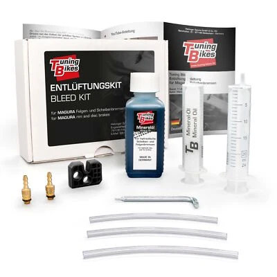 TB Professionelles Entlüftungskit / Servicekit für Magura Bremsen mit Mineralöl - Bild 1 von 4