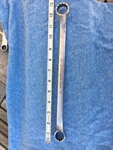 Wards Master Quality VINTAGE🇺🇸 3/4”X 7/8" 12 Point Deep Offset Box Wrench. - Bild 1 von 10