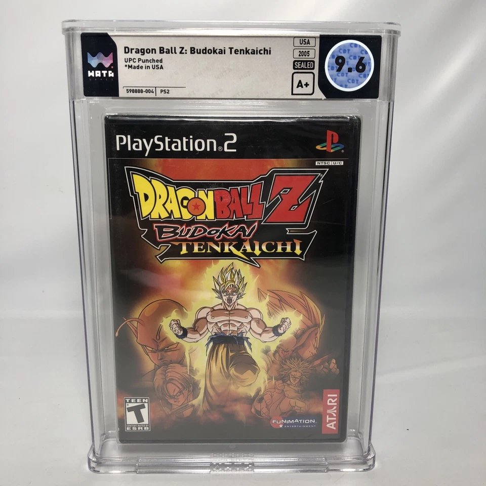 Dragon Ball Z: Budokai Tenkaichi (Sony PS2, 2005) Graded Wata 9.6 A+ Sealed - Image 1 of 4