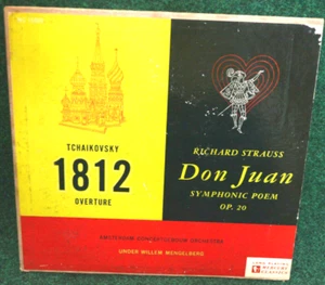 Tchaikovsky 1812 Overture Richard Strauss Don Juan Symphonic LP Vinyl 45RPM - Picture 1 of 9