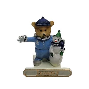 January ~ Avon Perpetual Calendar ~ 2002 ~ Teddy Bears ~ Replacement - Picture 1 of 7