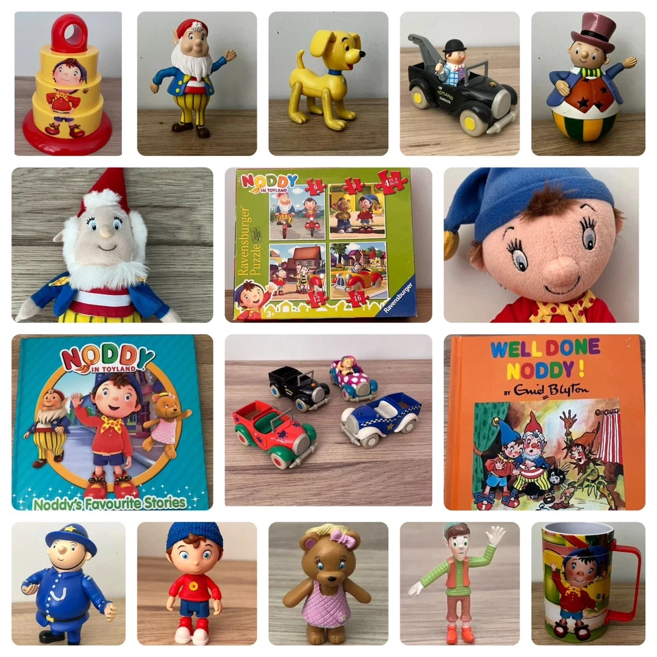 ENID BLYTON'S NODDY en TOYLAND - Elige figuras de acción de juguete libros rompecabezas etc. Foto 1 de 1