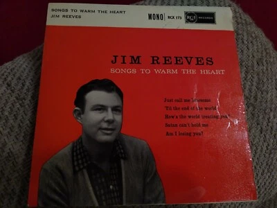 JIM REEVES - Songs to warm the heart 7" Vinyl single 5 songs 1959 - Image 1 of 4