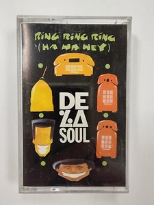 DE LA SOUL RING RING RING (HA HA HEY) Cassette Tape Maxi-Single Rap Hip-Hop Rare - Picture 1 of 4