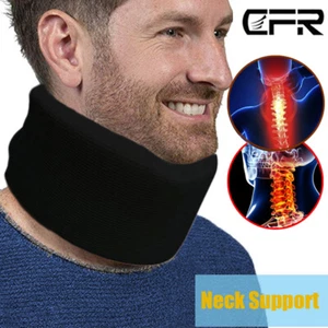 CFR Neck Support Brace Soft Foam Cervical Collar Sprain Spine Stabilizer Pain US - Picture 1 of 12