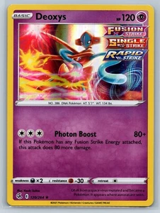 Deoxys - Holo Rare - Fusion Strike 120/264 Pokemon TCG Card - Picture 1 of 2