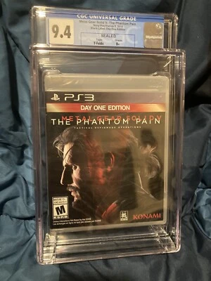 Metal Gear Solid V: The Phantom Pain *Day One Edition* - PS3 - 9.4 - B+ CGC WATA - Image 1 of 4