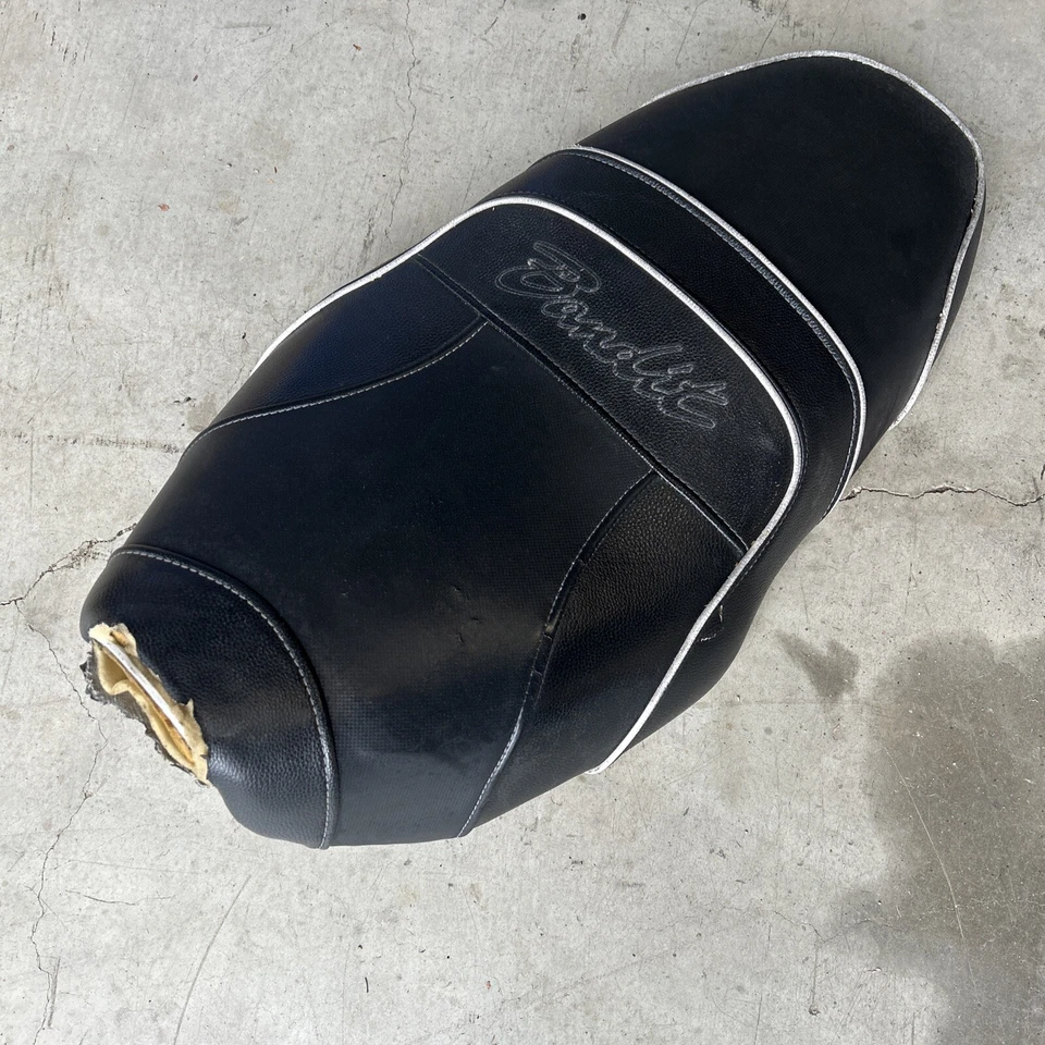 1997 - 2000 Suzuki Bandit GSF1200S Front Seat Saddle Leather - Image 1 of 4