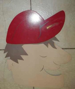 Collectible Homemade Hunter Character , Man Cave, 18.5" x 16" - Picture 1 of 4