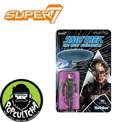 Star Trek: The Next Generation - Borg ReAction 3.75” Action Figure "New" - image 1 of 3