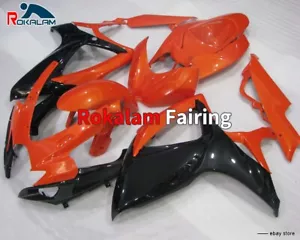 Kit de carenado negro naranja naranja para piezas Suzuki GSX-R600 K6 GSX-R750 2006 GSXR750 - Imagen 1 de 1