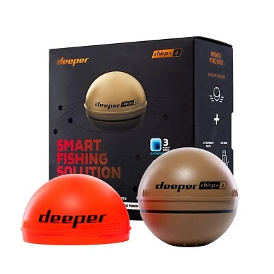 Deeper Chirp + 2 Smart Sonar Angellösung Zieltrennung Tiefenpräzision - Bild 1 von 4