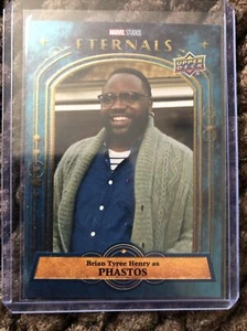2023 UD Marvel Eternals Characters Blue Brian Tyree Henry as Phastos 118/299 - Picture 1 of 2