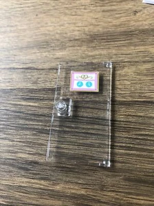 Lego Trans-Clear Door 1 X 4 X 6 With Stud Handle With Sticker (60616pb027) 41106 - Picture 1 of 1