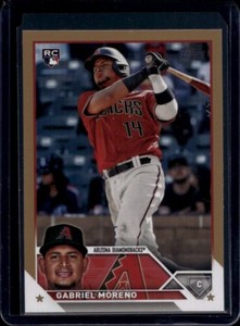 2023 Topps Update Gabriel Moreno #US161 RC Gold #'d 1286/2023