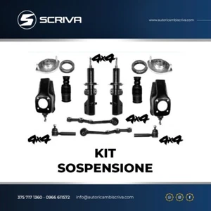 KIT SOSPENSIONE ASSALE AMMORTIZZATORI BRACCI ANTERIORE FIAT PANDA 4X4 01/1986-> - Imagen 1 de 1