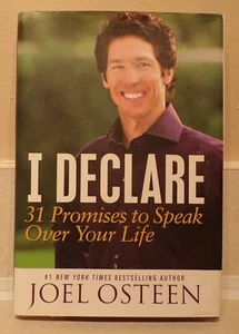 I Declare 31 Promises to Speak Over Your Life by Joel Osteen - Hardcover - Picture 1 of 2