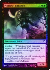 Morkrut Banshee FOIL Innistrad NM Black Uncommon MAGIC GATHERING CARD ABUGames