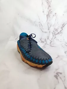Nike Air Footscape Hombres 10 Individual Zapato Derecho Desierto Chukka Azul Zapatilla Tejida - Imagen 1 de 10