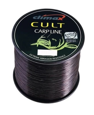 Climax Cult Carp Line Black Karpfenschnur Monoschnur Monofile Angelschnur Schnur