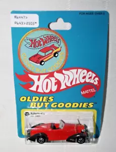 NEW Old STOCK Hot Wheels OLDIES BUT GOODIES Red AUBURN 852 No 2505 1997 Mattel - Picture 1 of 9