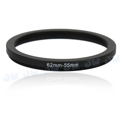 62-55mm Step-Down Metal Adapter Ring/62mm Lens to 55 mm UV CPL Accessory - Image 1 of 3