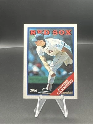 1988 Topps #70 Roger Clemens Medias Rojas de Boston Foto 1 de 2