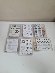 Riesiges Konvolut 54 Stampin Up Stempel & Behälter Obst Freunde Blumen Danke  - Bild 1 von 13