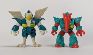 1986 Hasbro Battle Beasts Series Colonial Eagle & Antic Anteater Action Figures  - Picture 1 of 3
