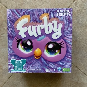 Hasbro Furby lila Plüsch stimmgesteuert interaktiv elektronisch Haustier Kinder Spielzeug - Bild 1 von 6