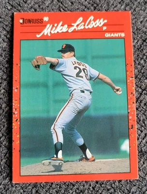 MIKE LaCOSS - 1990 Donruss #652  **NM**  FREE SHIP & RETURN! - Image 1 of 2