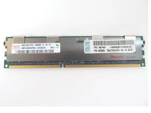 IBM 46C7453 8gb (1x8gb) PC3-10600R Dual Rank Server Memory DIMM zj - Picture 1 of 3