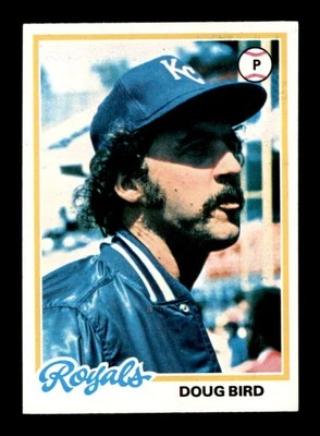 1978 Topps #183 Doug Bird   NM/NM+ X3385100 - Image 1 of 3