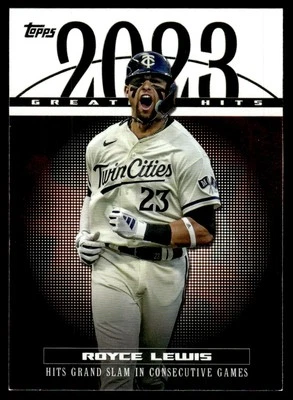 2024 TOPPS GREATEST HITS ROYCE LEWIS #653 - Image 1 of 2