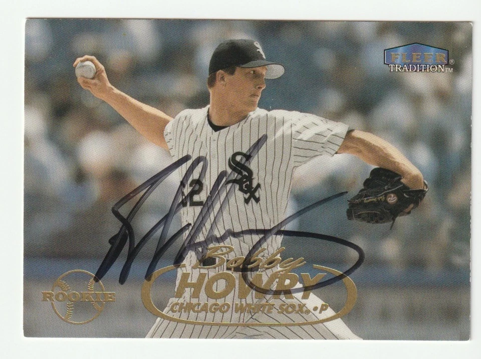 Bob Howry Signed 1998 Fleer Tradition Update Card Auto White Sox Autograph COA - Image 1 of 1