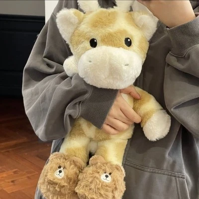 Cute Deer Doll Sika Deer Doll Giraffe - Image 1 of 4