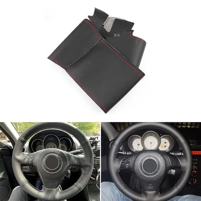 Steering Wheel Cover Trim For Mazda 3 Axela 2004-2009 5 2004-2010 6 Atenza 03-08 - Image 1 of 4