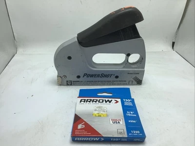 Pistola de grapas y clavos PowerShot Heavy Duty 2 en 1 grapas clavadora Bradley 5700M Foto 1 de 4